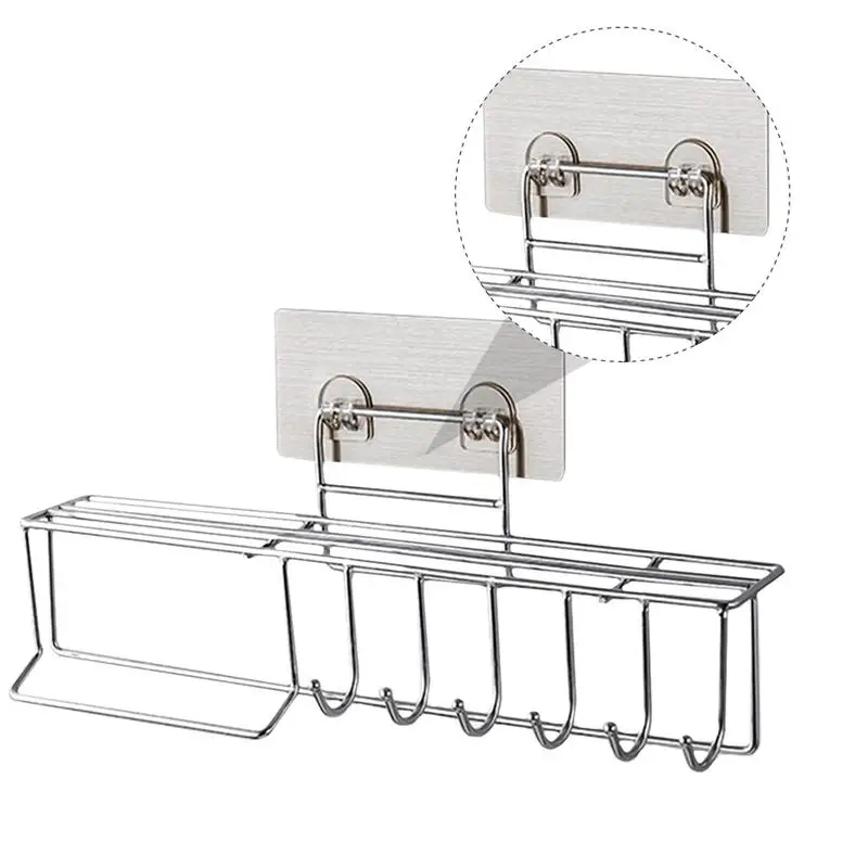 

Multi Functional Kitchen Storage Rack Wall Hanging Rack Storage Tools