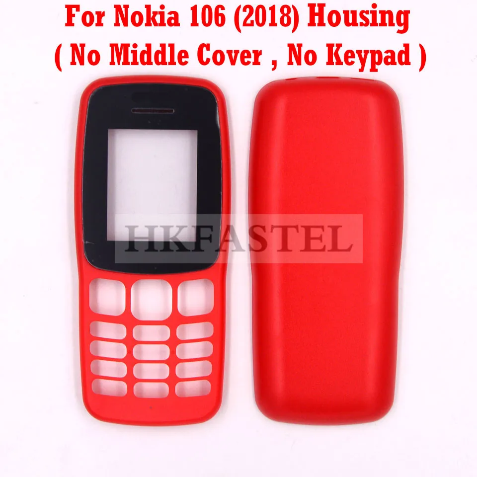 Hkfatel высококачественный корпус для Nokia 106 2018 новый мобильный телефон чехол (без