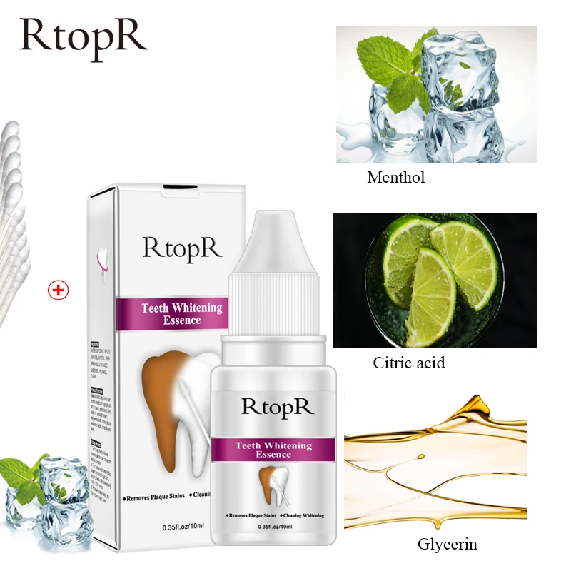 

Effective Teeth Whitening Essence Oral Hygiene Essence Daily Use Remove Plaque Stains Cleaning Product teeth Cleaning Water 10ml