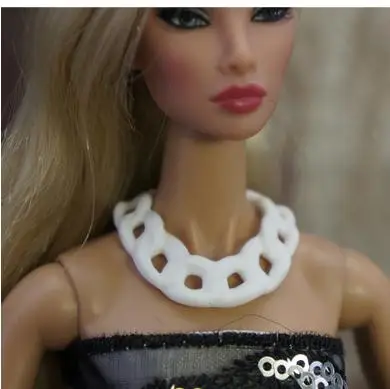 Оригинальные детские куклы Корона волосы челка Серьги Браслеты сумки для