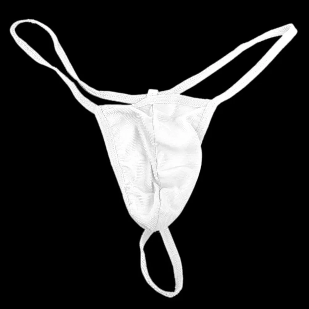 Men Thongs Mesh Underwear Briefs sexy male Underpants Spandex panties solid color |