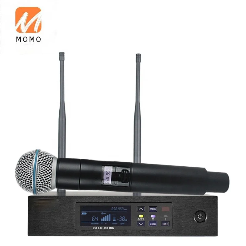

640-660Mhz Professional UHF Portable Wireless Handheld Microphone for Large-scale activities