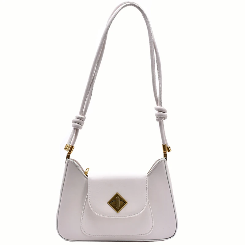 

Small PU Leather Underarm Bag Trend Bag Chain Shoulder Handbags Female Travel Branded Hand Bag Crossbody Bags