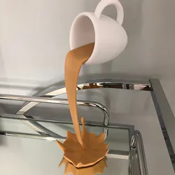 Скульптура кофейная чашка