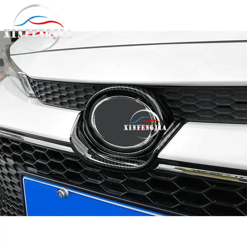 Цветная передняя решетка радиатора из углеродного волокна для Toyota Corolla 2020