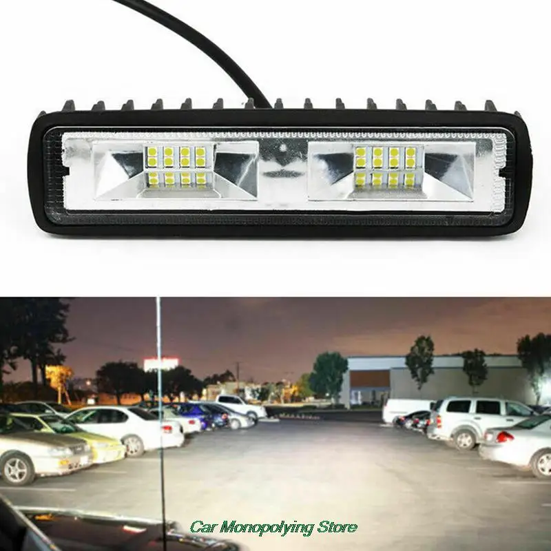 

LED Headlights 12-24V For Auto Motorcycle Truck Boat Tractor Trailer Offroad Working Light 36W LED Work Light Spotlight