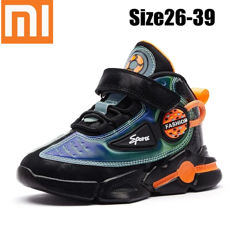 

Осенняя детская обувь Xiaomi, удобная спортивная обувь для мальчиков, Модные Повседневные кроссовки для бега, Баскетбольная обувь для мальчик...