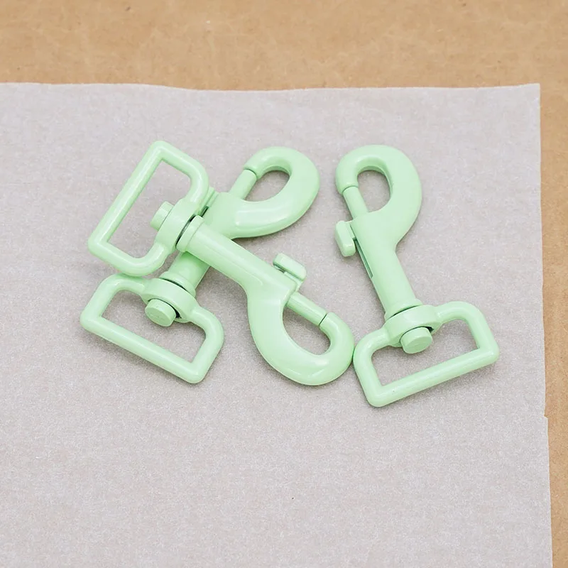 100pcs/lot Metal dog clasp spray paint for 25mm webbing DIY collar leash buckles durable strong zinc alloy 7colours | Дом и сад