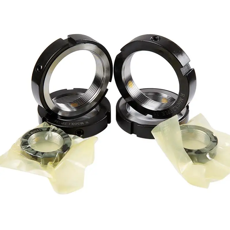 В виде буквы R Тип радиальные фиксирующую гайку точность замок