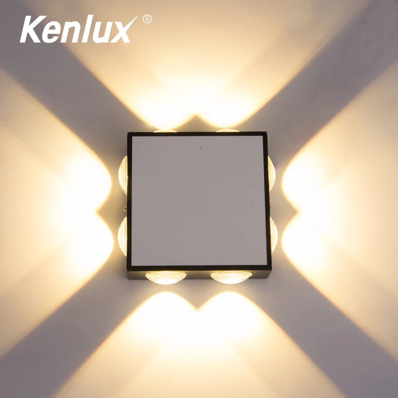 Kenlux 24 Вт светодиодный настенный светильник наружный водонепроницаемый для