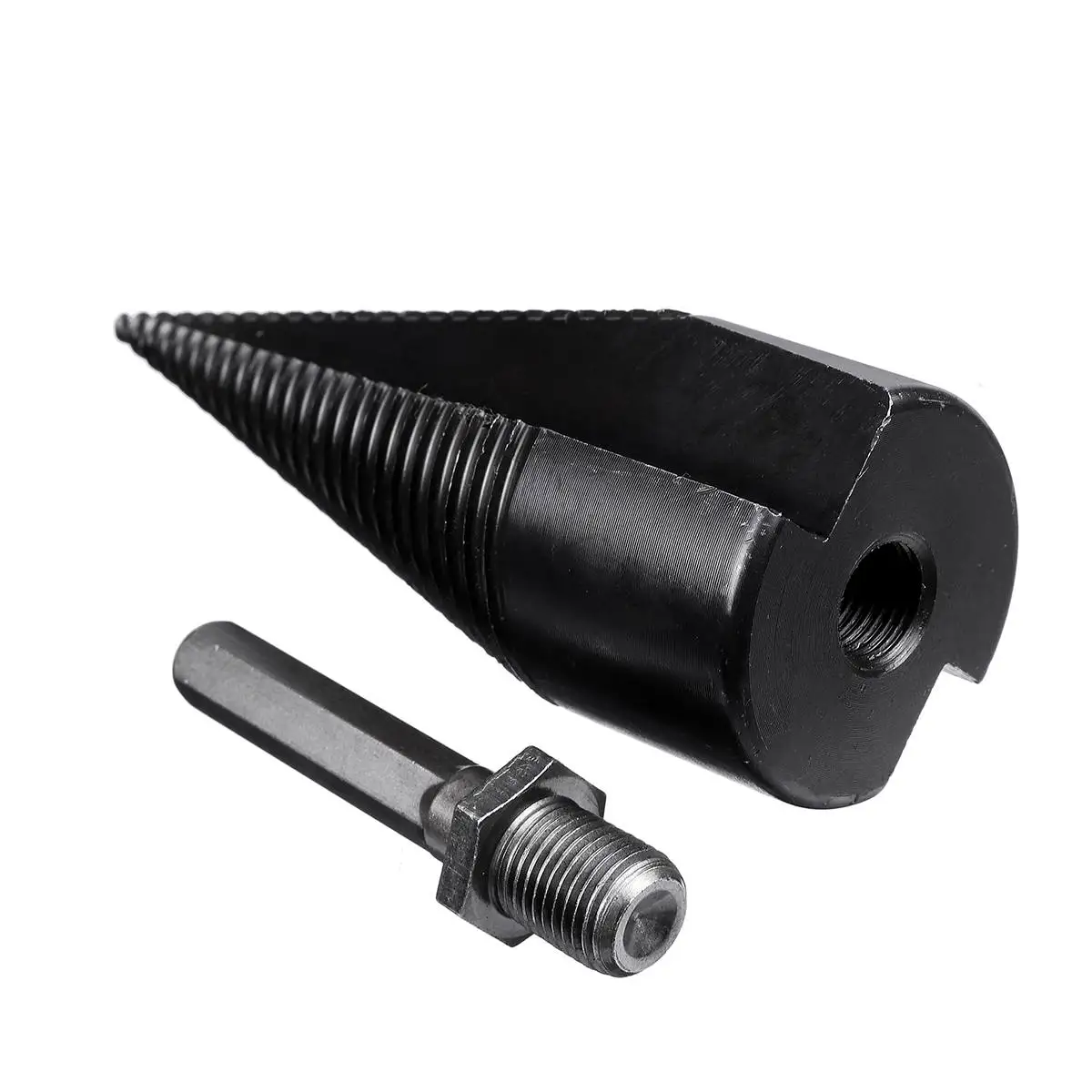 

32/42/45MM Firewood Machine Drill Wood Cone Punch Drive Drill Bit Wood Log Splitter Auger Splitting Screw Breaker Tool