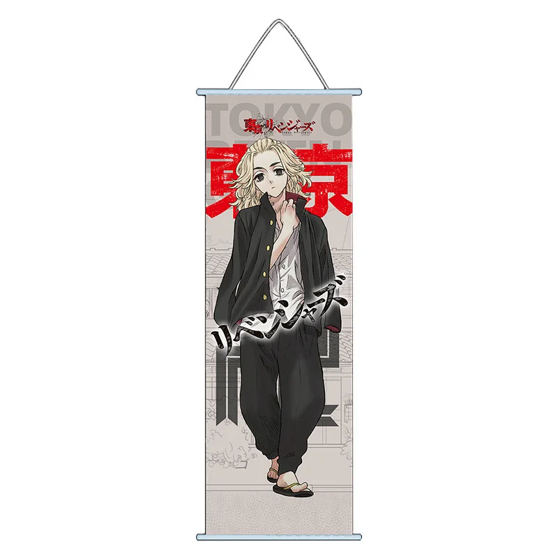 Токийский Мстители Свиток холст Настенная картина домашний декор аниме постер