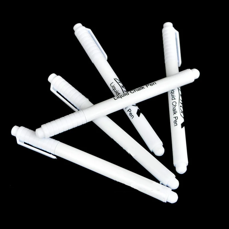 3 шт. белые жидкие стираемые Меловые карандаши удобные съемные маркировочные