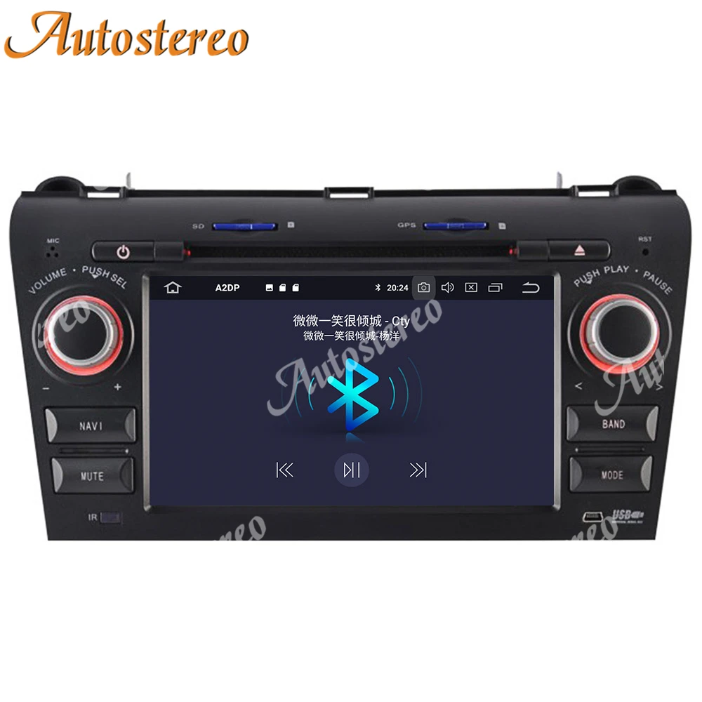 Android 10 0 4G + 64G DSP автомобильный Радио плеер GPS навигация для Mazda3/Mazda 3 2003 2009 авто