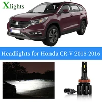 xlights light bulbs for honda cr v crv 2015 2016 led car headlight low high beam canbus headlamp auto lamp lightings accessories