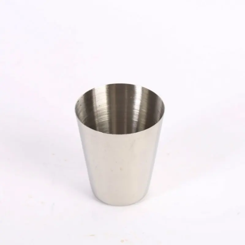 

6Pcs/4pcs Set 30ml Outdoor Practical Stainless Steel Cups Shots Set Mini Glasses For Whisky Wine Portable Mugs Drinkware Set #Q
