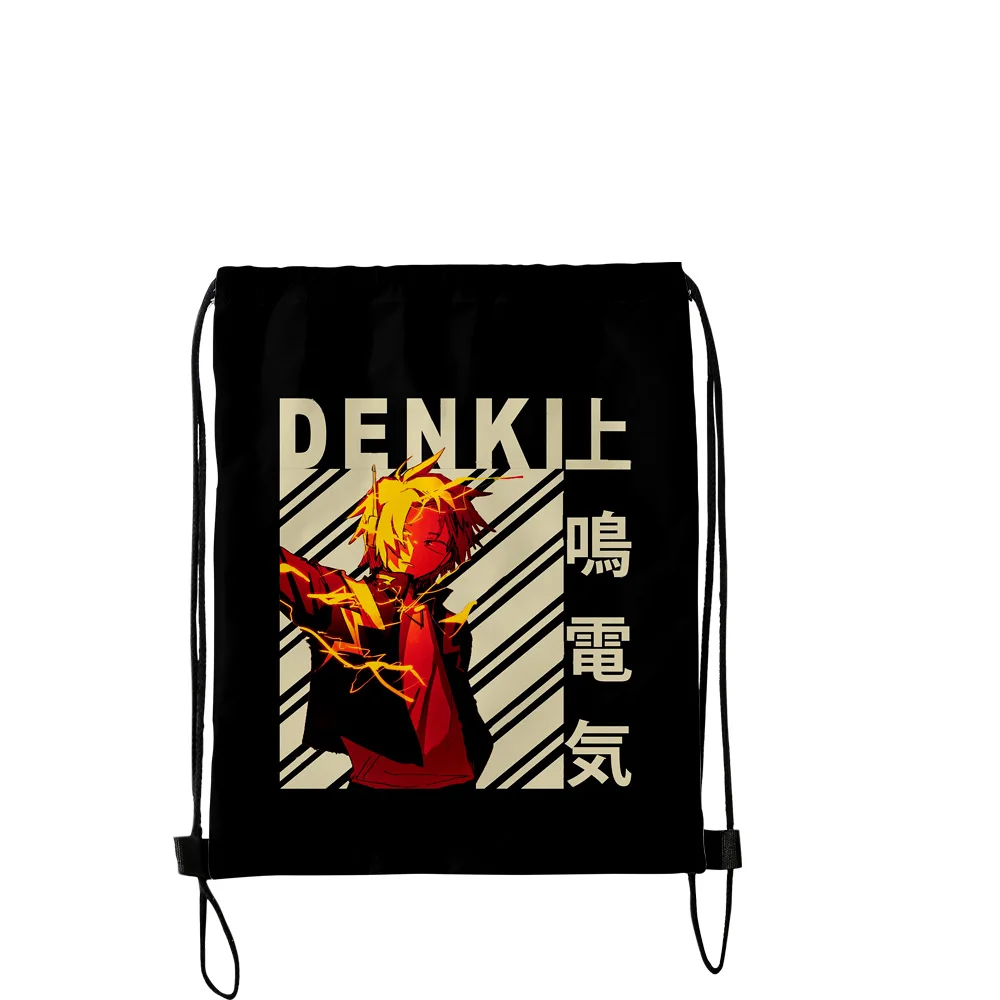 Сумки Denki Kaminari, Женская дорожная сумка на шнурке, женская сумка с ремнем на плечо