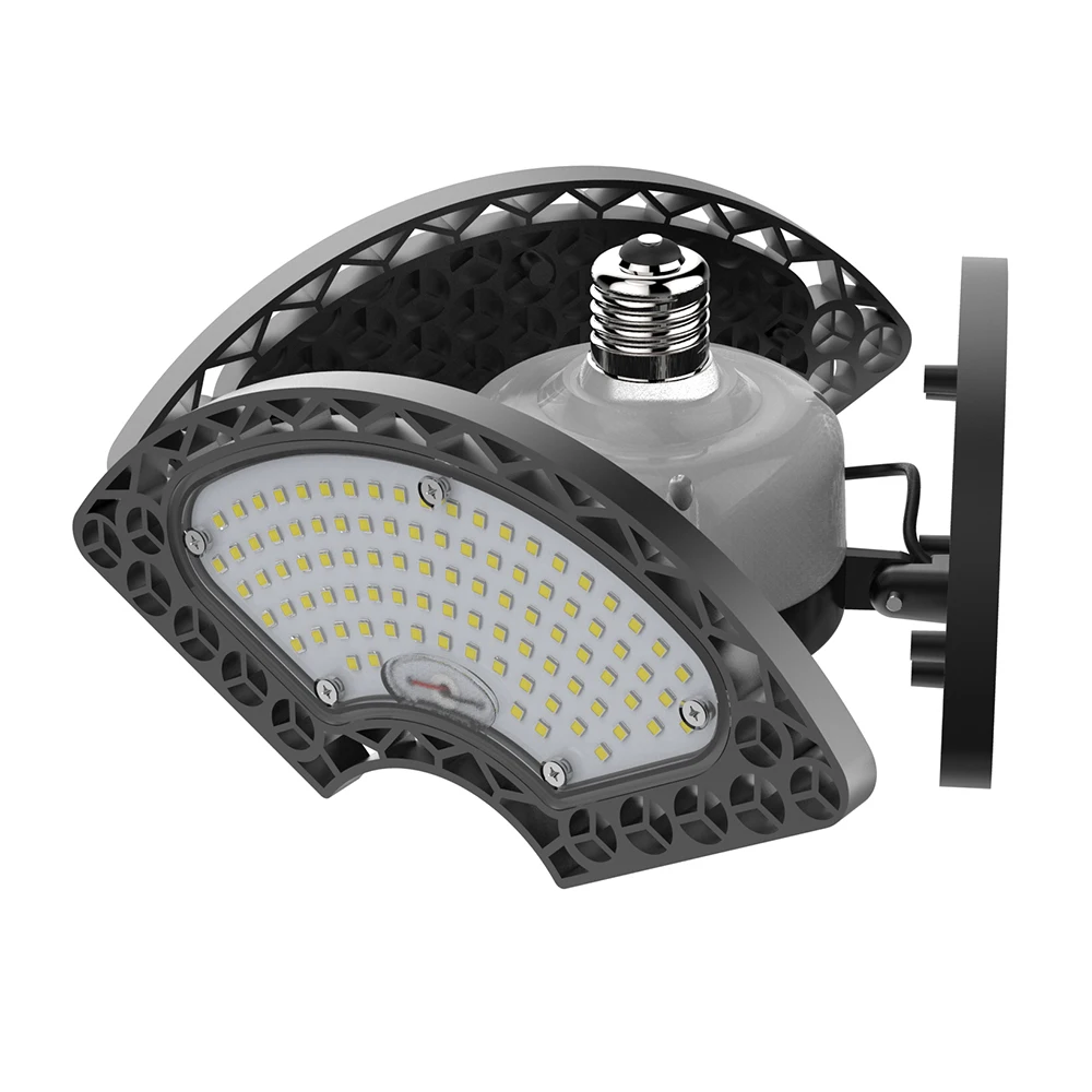 3 регулируемые панели E27 светодиодные гаражные огни с активированным движением