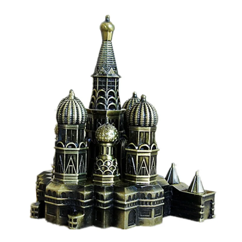 Модель Кремля в Европейском стиле луковая голова принцесса дворец ретро здание