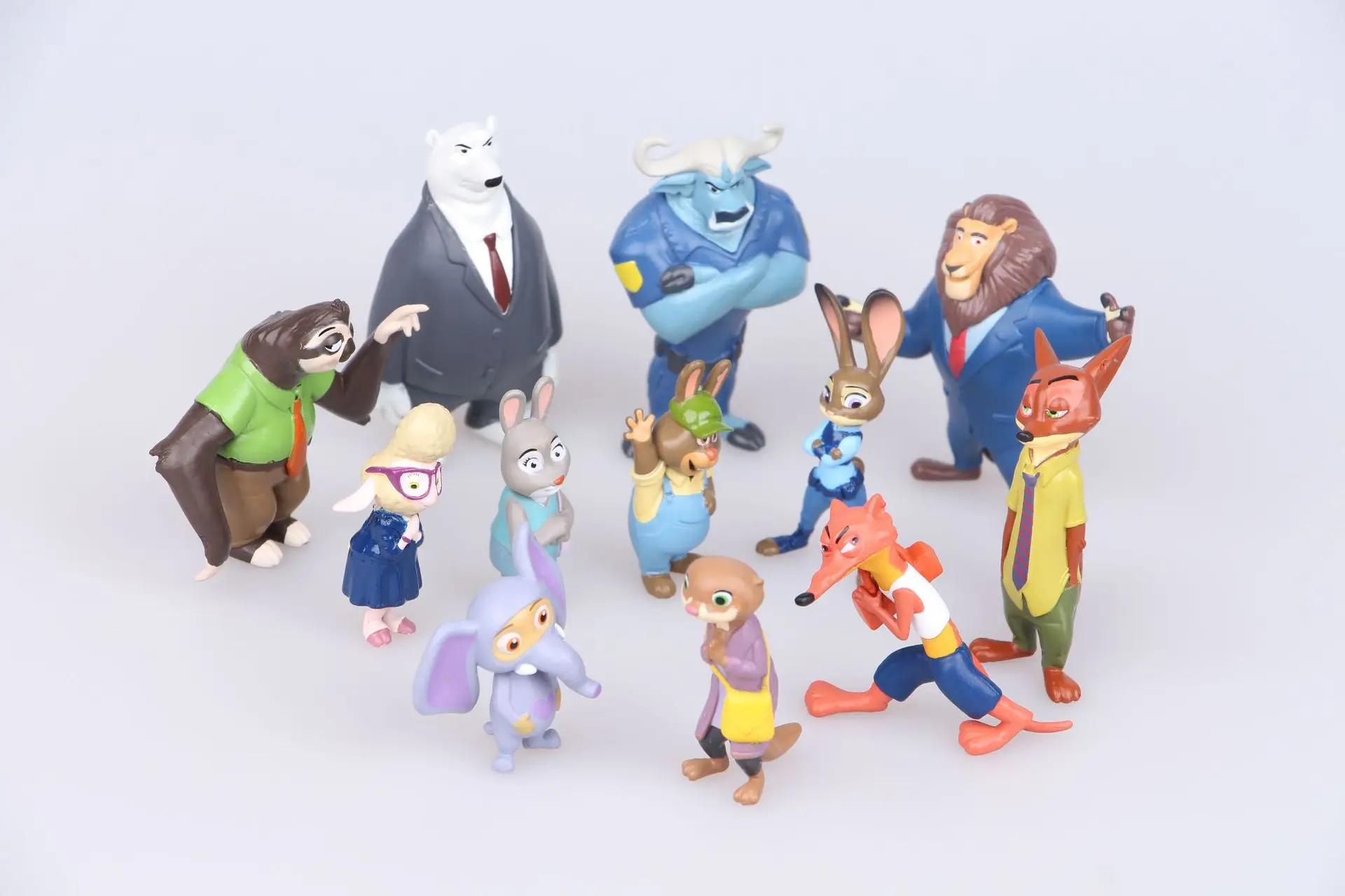 Disney мультфильма &quotзверополис&quot фигурку Лисом ником и зайкой Джуди из