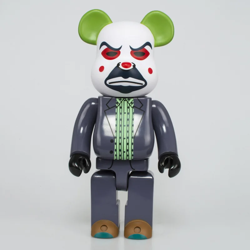 bear04 28 см Кукла Медведь виниловая модель игрушки кирпич 400% фигурка коллекция подарки уличное искусство статуи - Цвет: bear04