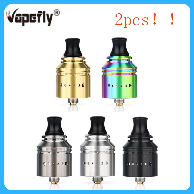Вейп бак Vapefly Holic MTL RDA 2 шт. заправка топом и создание одной катушки электронная