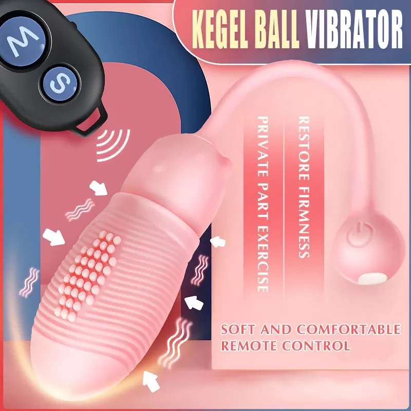 

Boule vaginale vibrante pour femme, jouet sexuel avec télécommande sans fil, geisha kegel, exercice de serrage du vagin