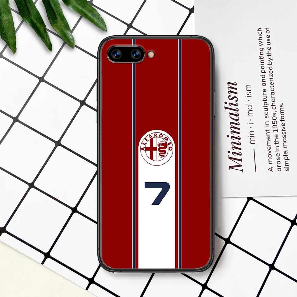 

Alfa romeo giulietta Car Logo Phone Case For Huawei Honor 6A 7A 7C 8 8A 8X 9 9X 10 10i 20 Lite Pro Play black Waterproof 3D