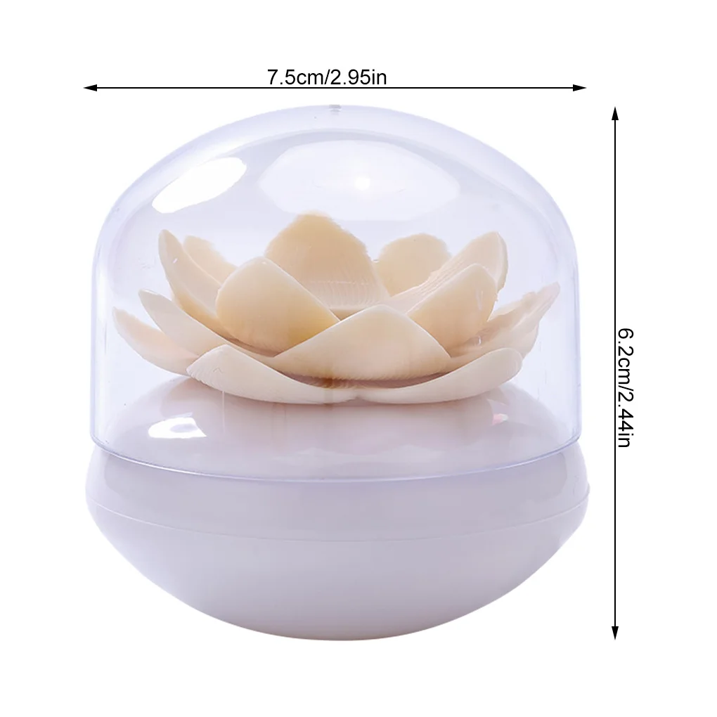 1 шт. держатель для ватных палочек с цветочным дизайном контейнер хранения