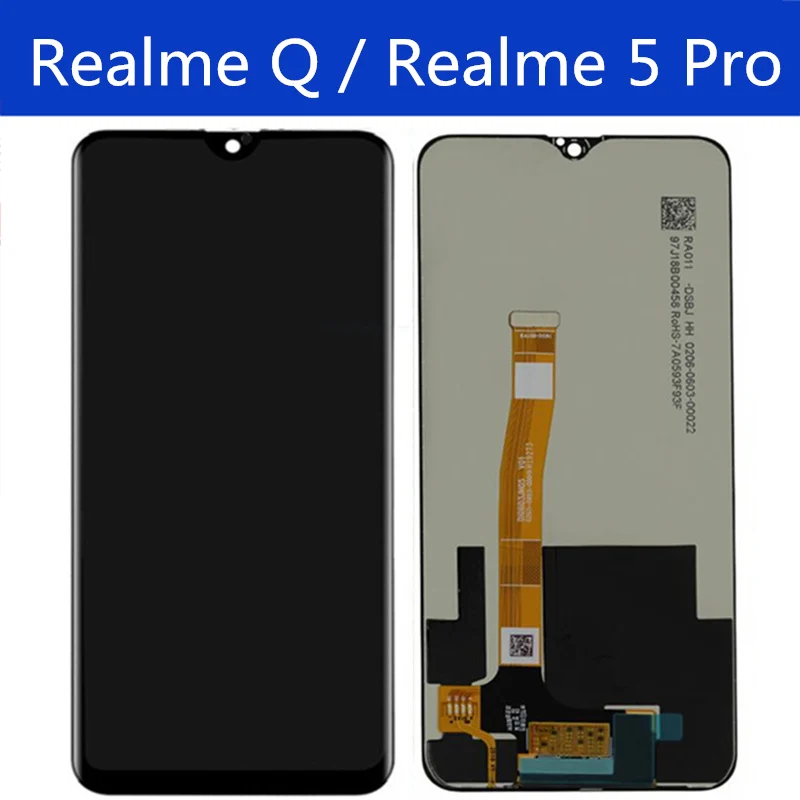 6 3 &quotЖК дисплей высококачественный защитный чехол для OPPO Realme Q ЖК Дисплей