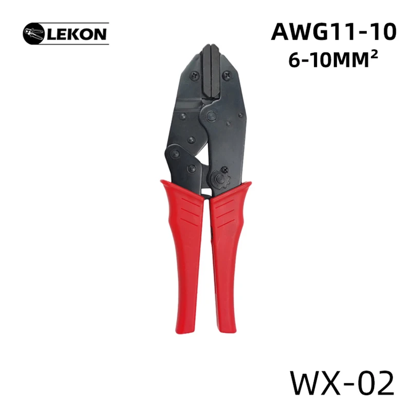 

Wire Crimping Plier WX-02 Terminals Crimper Tools 6-10MM AWG11-10 Hand Tools Electrical Clamp Multifunctional Tools