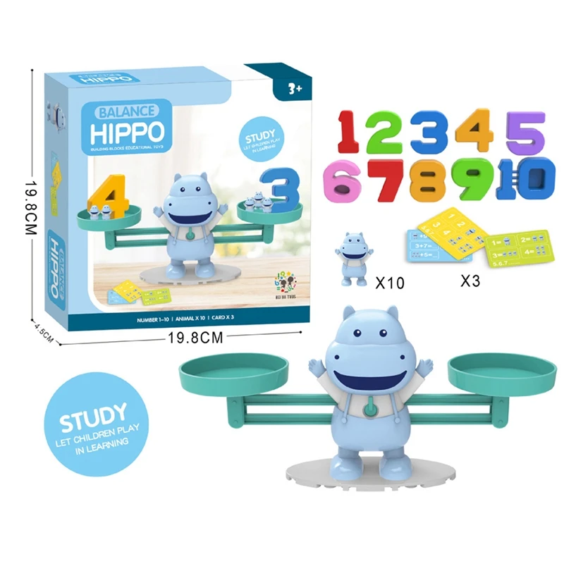 

Balance Math Game Toy for Girls Boys Kids Fun Preschoolers Educational Counting Tool Children'S Gift