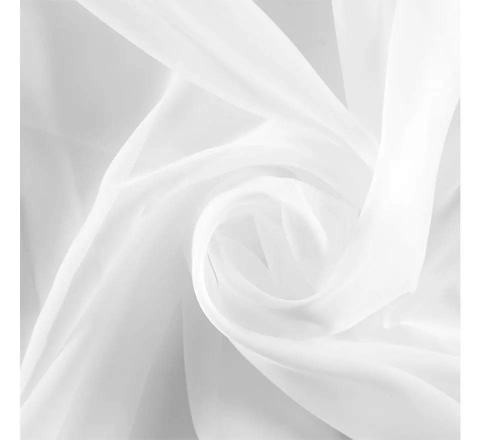 White Современные однотонные оконные тюлевые занавески для гостиной, кухни, отвесные занавески для спальни, оконная сетка, готовая вуаль - Цвет: White