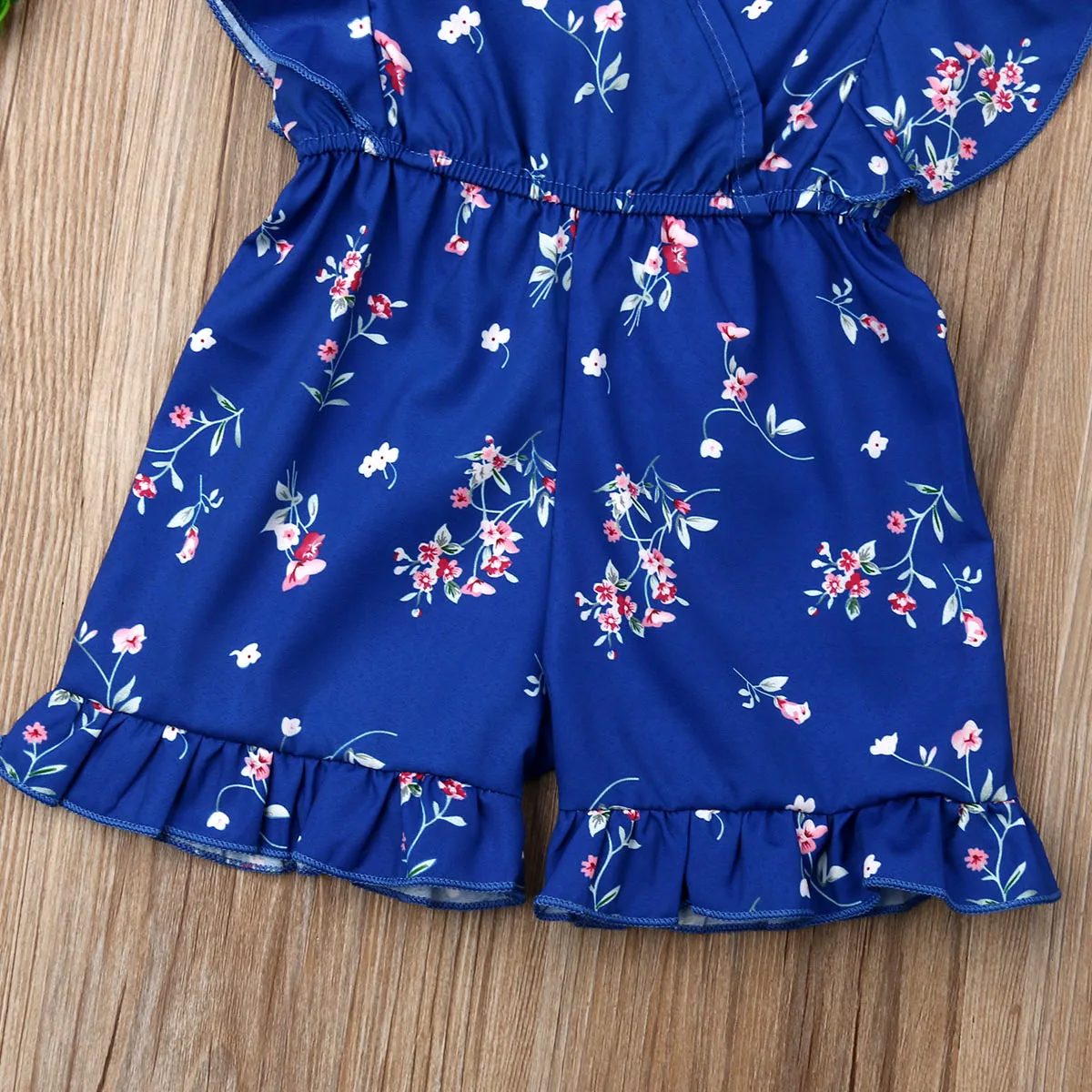

Newborn Infant Baby Girls Ruffle Floral Romper Jumpsuit Sleeveless Playsuits Summer Kids Girl Outfit One-Piece Sunsuit Clothes
