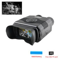 nv700pro infrared night vision binocular nv700 zoomable ir led nv telescope binoculars 3 5 lcd display with free 32gb micro sd