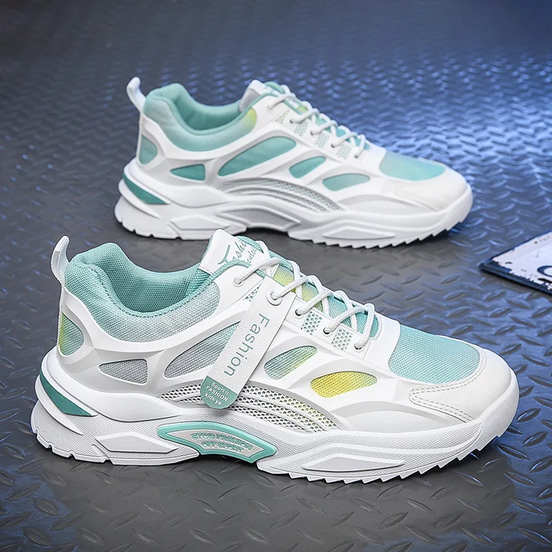 

Туфли мужские осенние дышащие, беговые кроссовки на мягкой подошве, популярная Студенческая спортивная обувь, повседневная мужская обувь