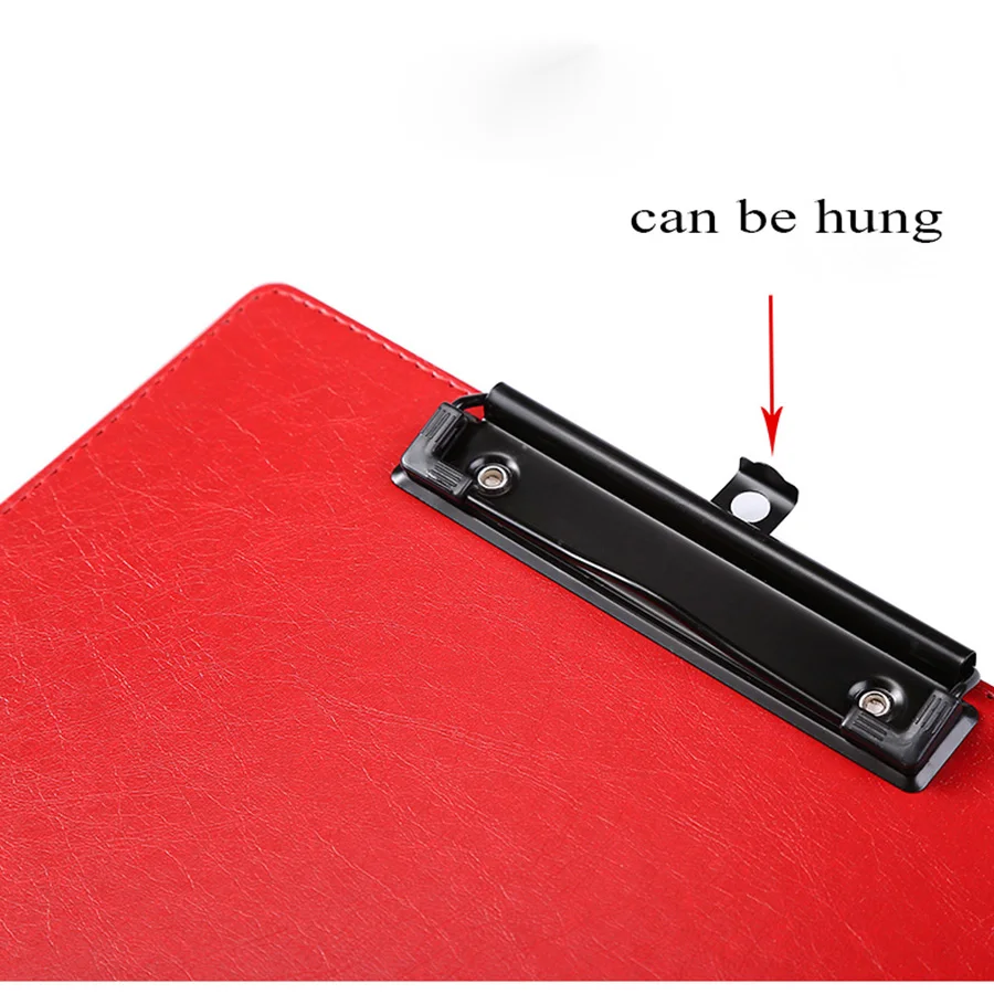 Держатель для бумажных файлов формата А4 из искусственной кожи держатель