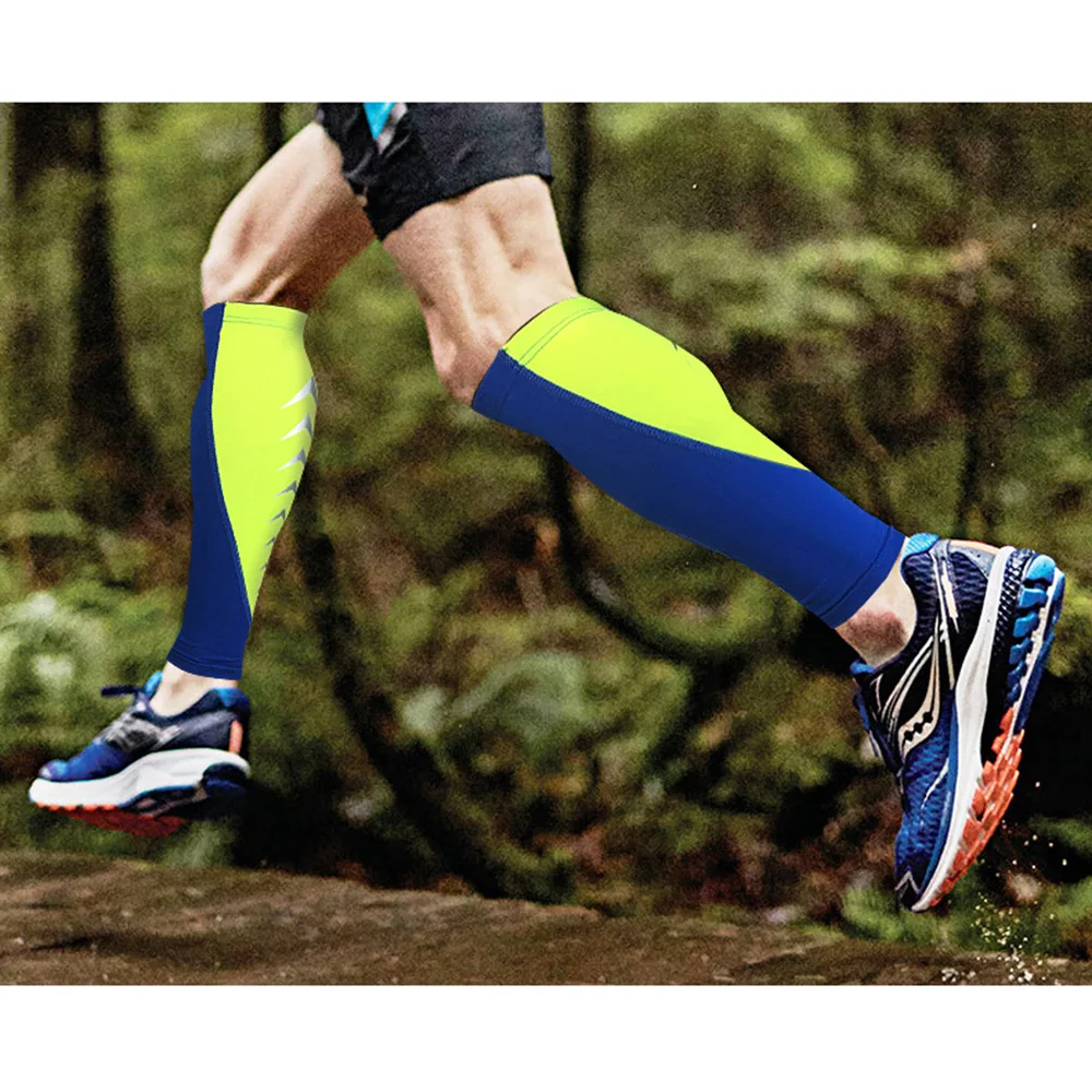 1 шт. гетры рукав Защита ног мышечная компрессия Спорт Велоспорт Футбол Бег
