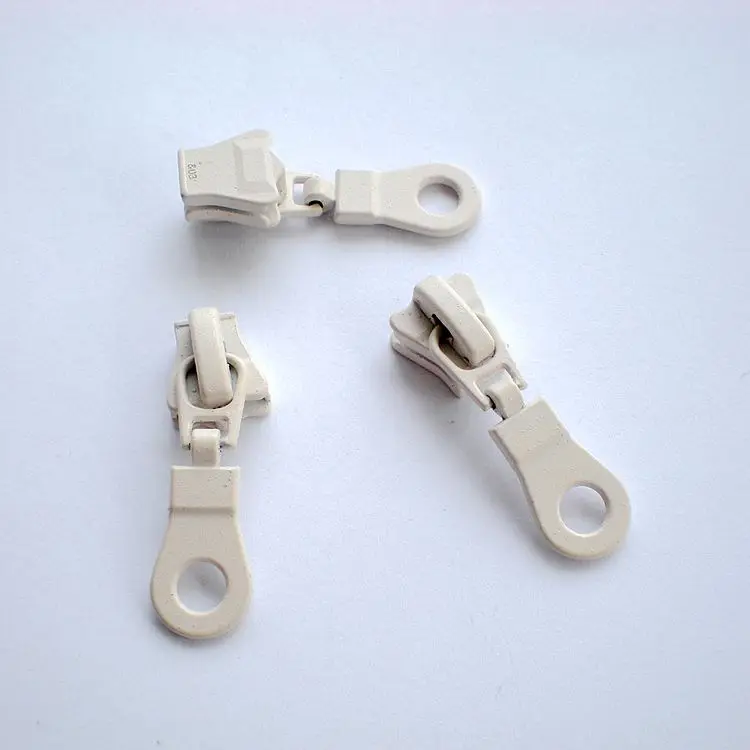 beige-10pcs 20 шт 5# ползунки для застежки-молнии для молния из смолы Экологичная головка на молнии для сумки одежда ремонт на молнии наборы DIY Швейные аксессуары - Цвет: beige-10pcs