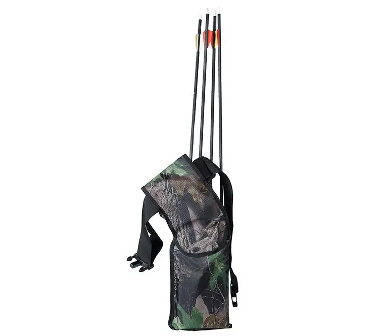 

Quiver Bag Outdoor Shooting Archery Quiver Athletic Waist Short Four-Barrel Quiver Oxford Quiver Bag