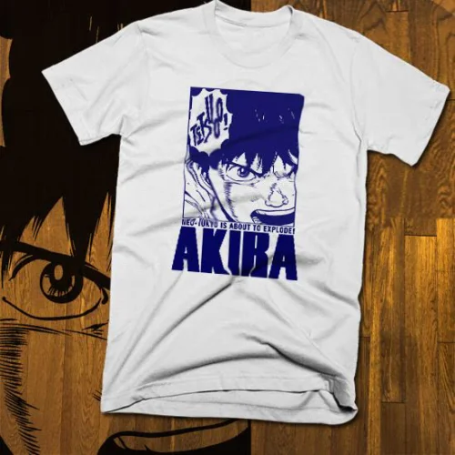 

Akira Neo Tokyo T-Shirt Tetsuo Vintate Anime S to 3XL, soft cotton, Japan, new 2019 Brand T shirt Homme Tees