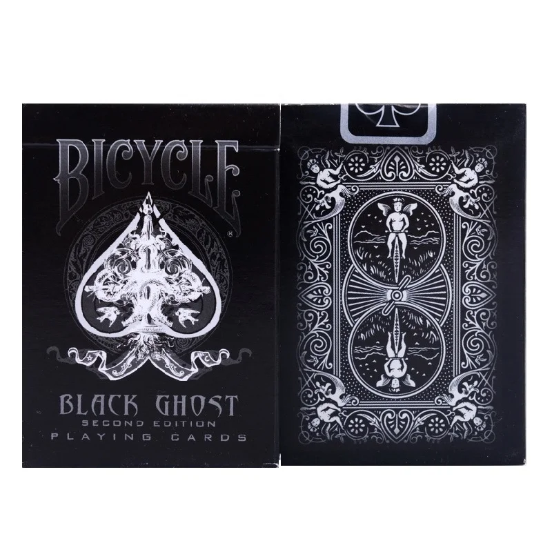 

Bicycle Black Ghost Playing Cards Ellusionist Deck USPCC Collectable Poker Magic Card Games Magic Trick Props