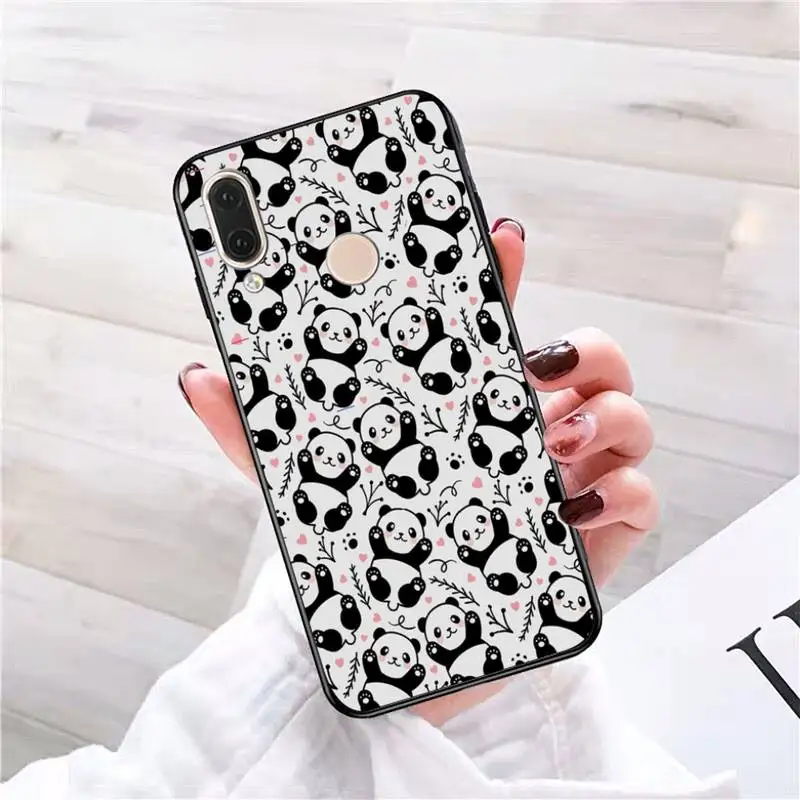 Высококачественный чехол для телефона Babaite с забавной милой пандой Redmi note 8 8Pro 8T 6pro