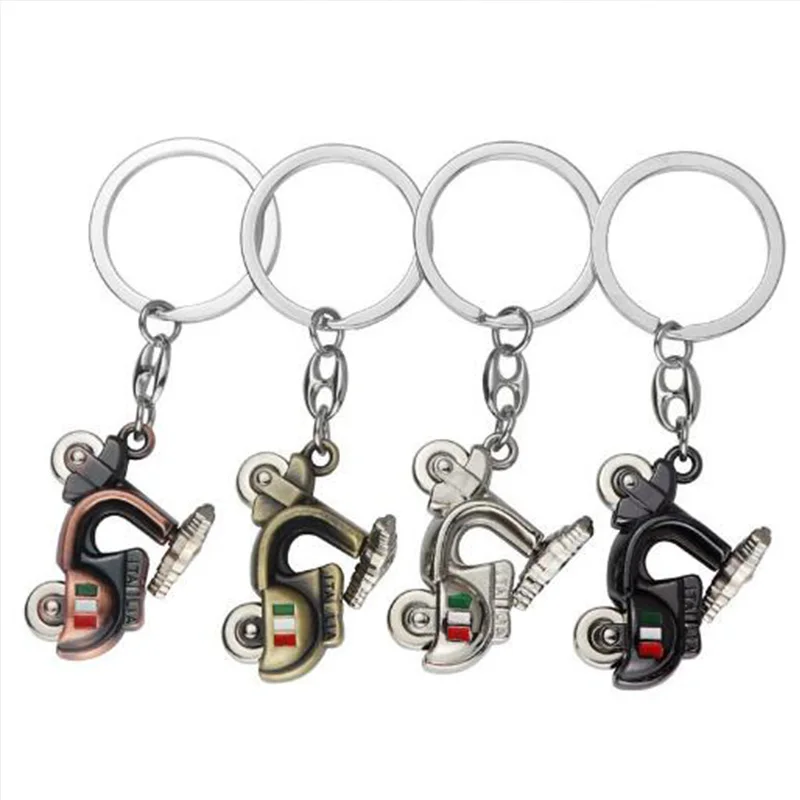 OTOKIT New Metal Motorcycle Key Ring Keychain Cute Creative Gift Sports Keyring Store key chain Car Bag Rings | Автомобили и