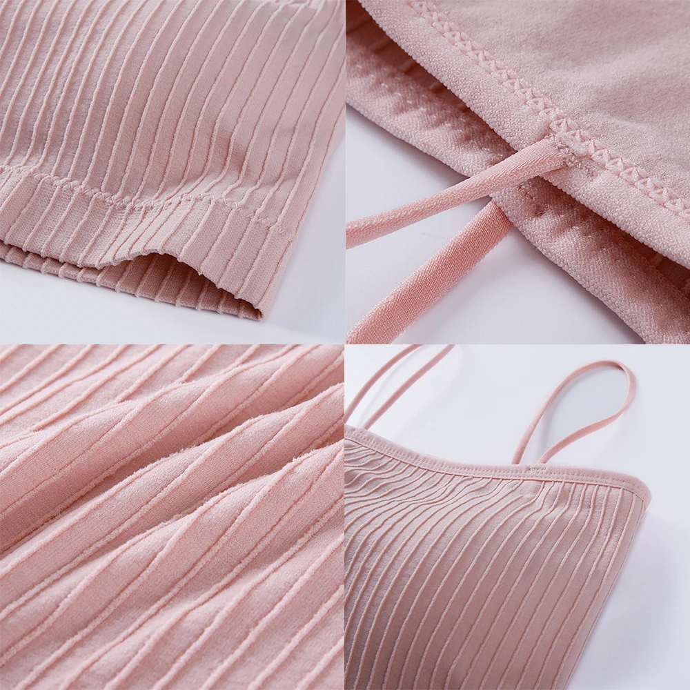 Однотонный женский бюстгальтер на бретелях 4 цвета | Женская одежда