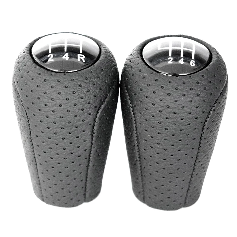 

1pc Gear Shift Knob for MAZDA 3 BK BL 5 CR CW 6 II GH CX-7 ER MX-5 NC III 23 MT Wrapped Perforated Ball Gear Shift Knob Head