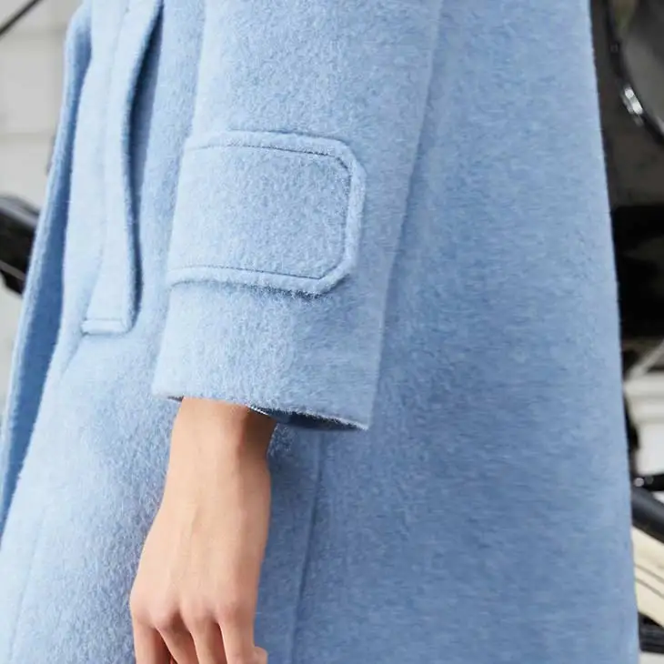 Vero Moda женское длинное шерстяное пальто с отворотом и открытыми плечами | 318327518