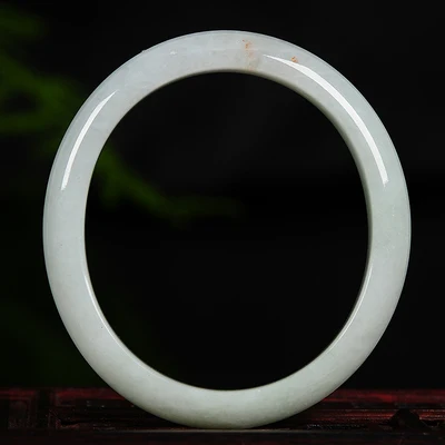 

Мьянма нефрита 54-64 мм светильник-цветной браслет, элегантное платье принцессы, ювелирные изделия, подарок для мамы и девушки