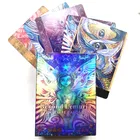 Коты-фантазийные Светящиеся в темноте вороны Murer Of Crows, светящийся всадник официанта после тарота за пределами Лемурии, дети Лита, Космический танцор