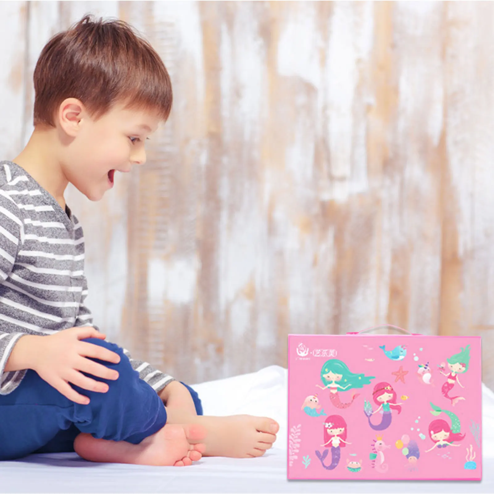 

208 PCS Painting Art Box Children's Art Set DIY Crafts Ideal Educational Toys And Creativity Kits Painting Tools Supplies